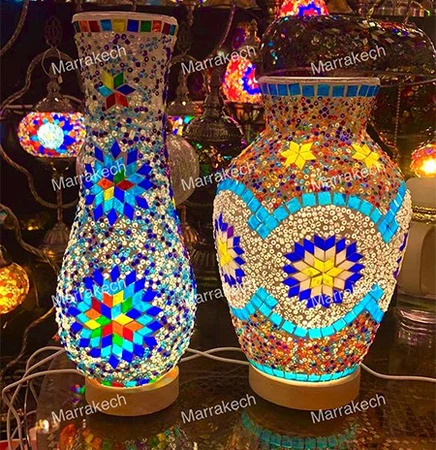 mosaic glass vase mosaic glass vase